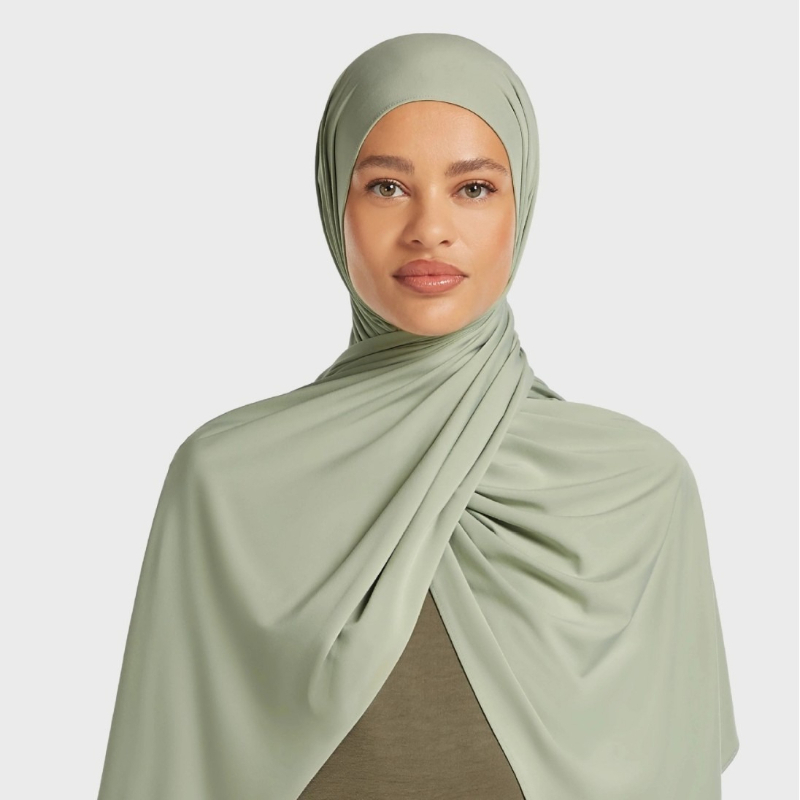 E2 Premium Liquid Jersey Hijab - Head Wrap Turban avaliação e preço