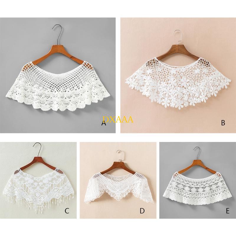 DXAA Women Embroidery Floral L - Stole Wedding Shawl avaliação e preço
