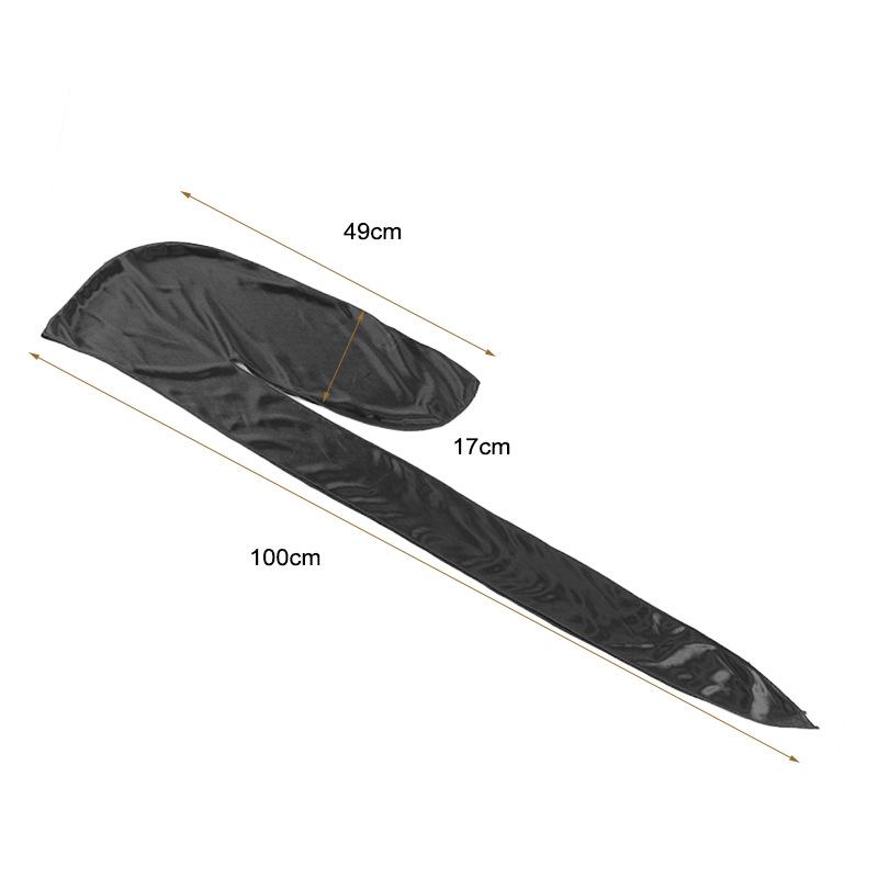 New Silky Durag Long Tail Head - Bandana Doo Rag avaliação e preço
