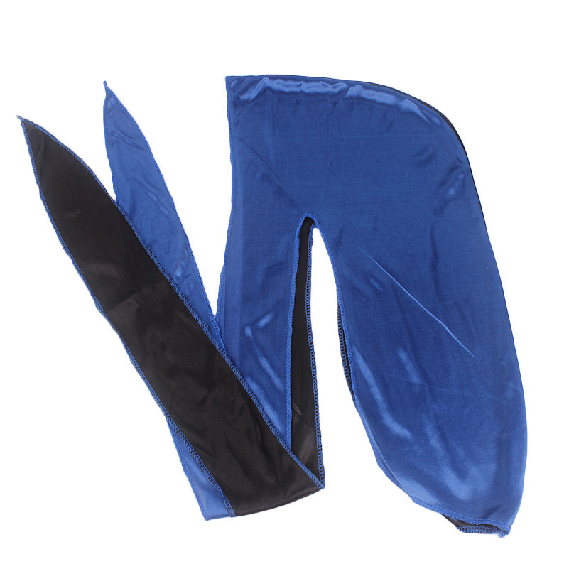 New Silky Durag Long Tail Head - Bandana Doo Rag avaliação e preço