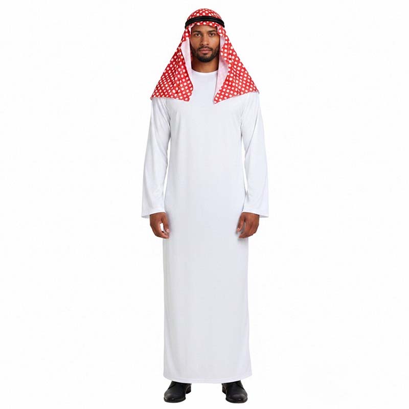 Traditional Arab Costume Arabi - Ascot Neck Scarf avaliação e preço