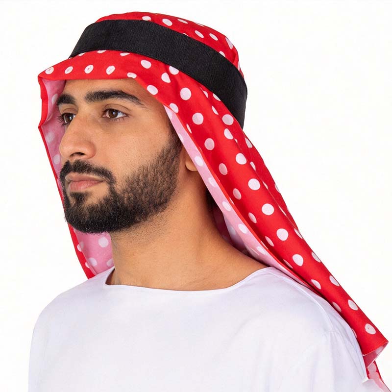 Traditional Arab Costume Arabi - Ascot Neck Scarf avaliação e preço