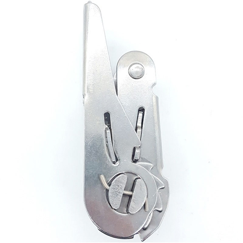 Silver Tone Stainless Steel Ra - Tie Clip Silver avaliação e preço