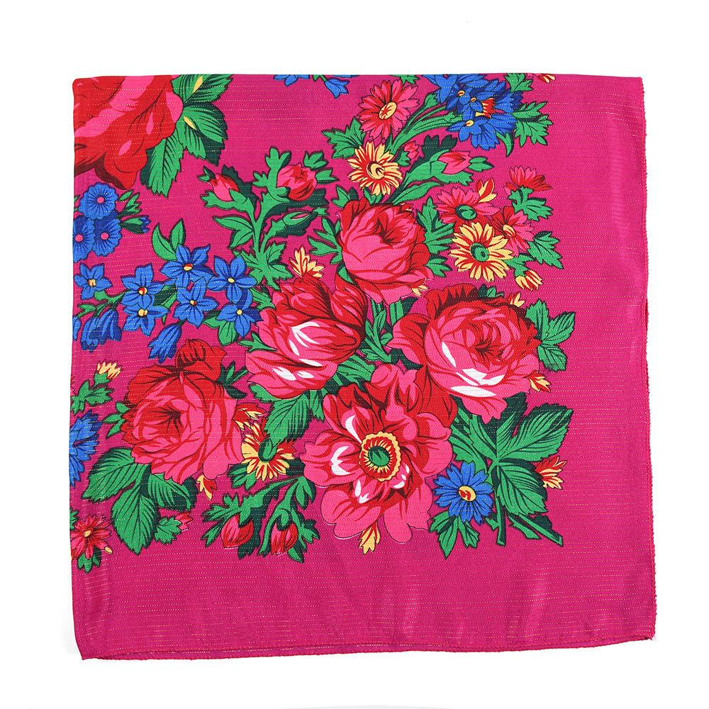 110*110cm Golden Silvery Wire  - Bandana Cotton avaliação e preço